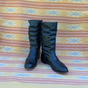 Black Conquistador Style Boot